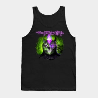 We Are All Mad Here - Green Tank Top